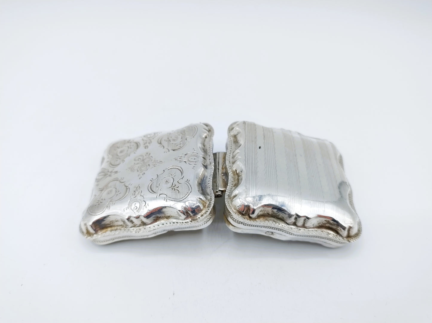 Silver peppermint box, Schoonhoven, 1871