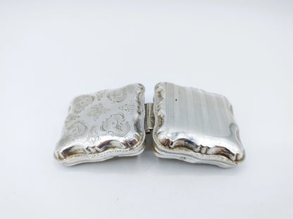 Silver peppermint box, Schoonhoven, 1871