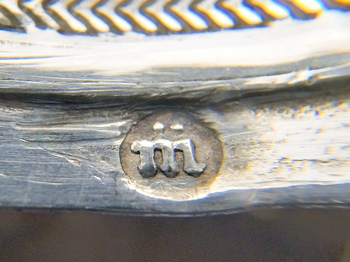 Silver peppermint box, Schoonhoven, 1871