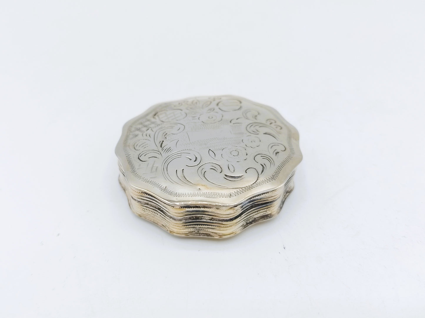 Silver peppermint box, JP Sperna Weiland, Schoonhoven, 1870