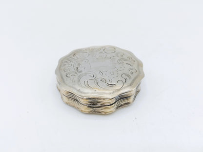 Silver peppermint box, JP Sperna Weiland, Schoonhoven, 1870