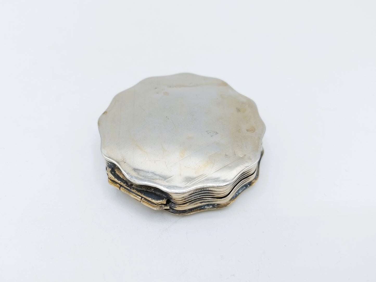 Silver peppermint box, JP Sperna Weiland, Schoonhoven, 1870