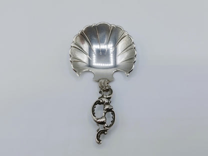 Silver sugar spoon, J.M. van Kempen Company, Voorschoten