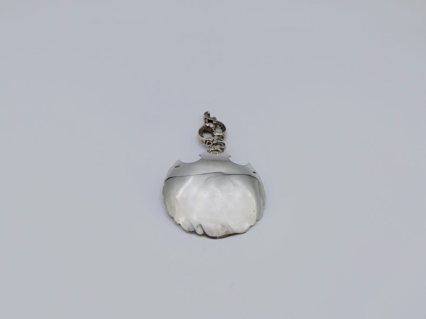 Silver sugar spoon, J.M. van Kempen Company, Voorschoten