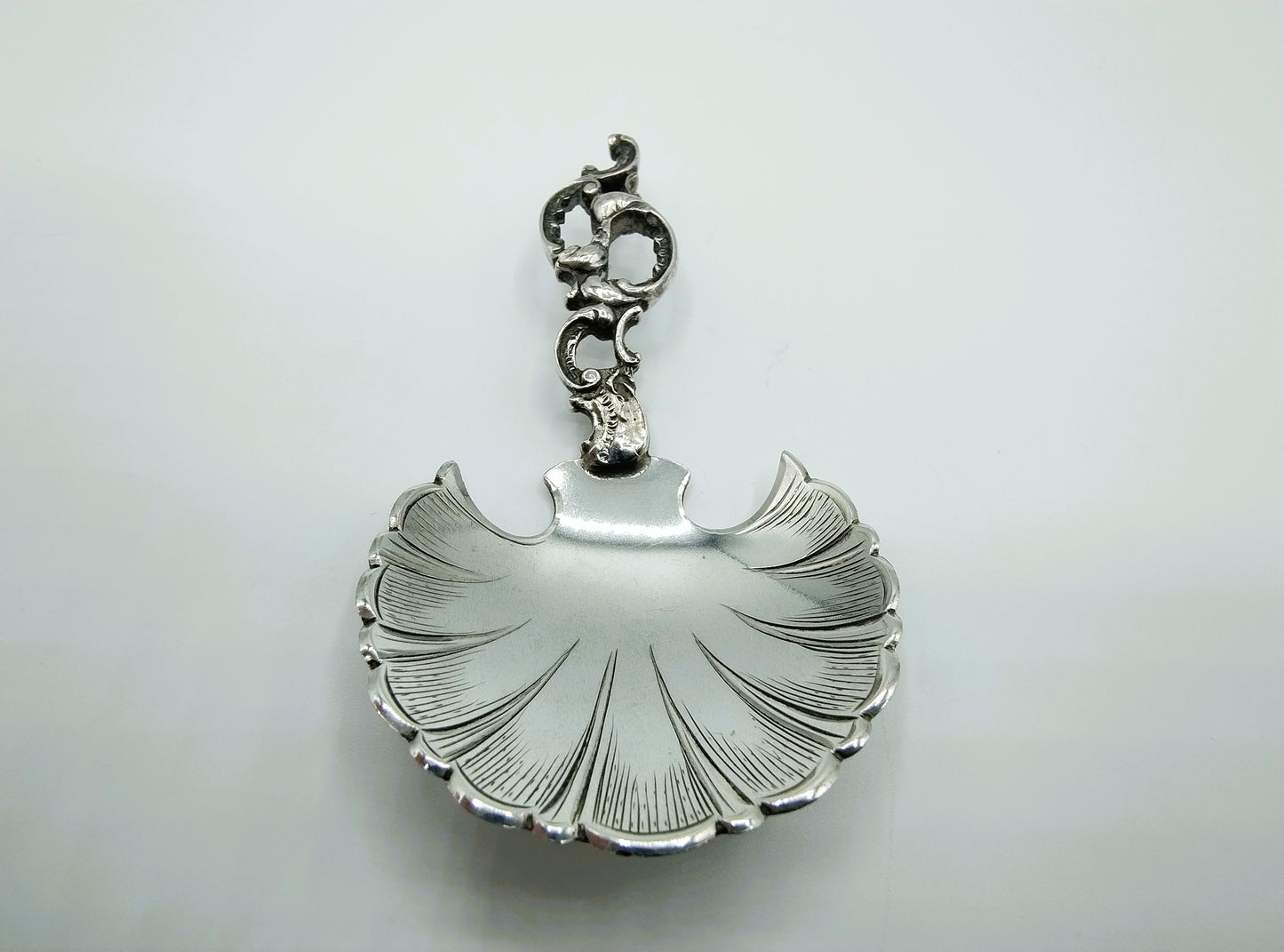Silver sugar spoon, J.M. van Kempen Company, Voorschoten