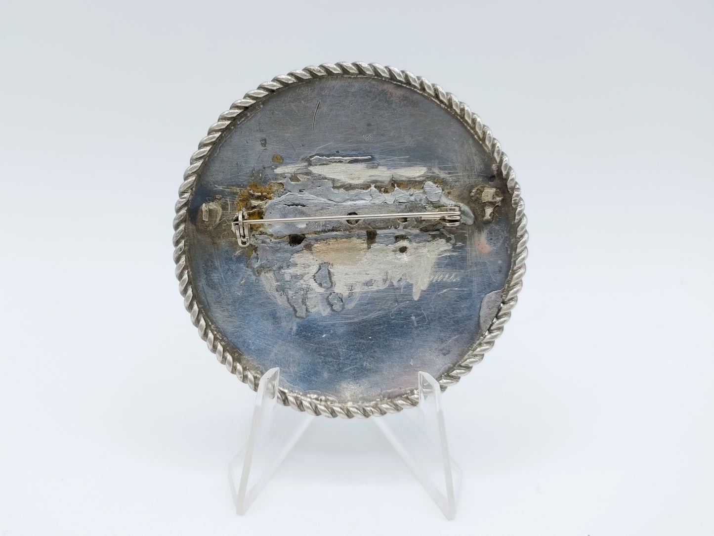 Zilveren broche van broekstuk Walcheren, C. Hoekstra Vos, Amsterdam