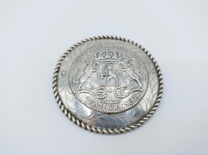 Zilveren broche van broekstuk Walcheren, C. Hoekstra Vos, Amsterdam