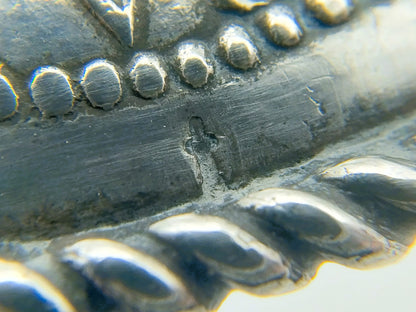 Zilveren broche van klepstuk Walcheren, A. Maas, Groningen, ca. 1845