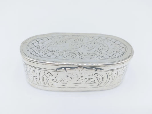 Zilveren snuifdoos, Parijs, 1760-1780