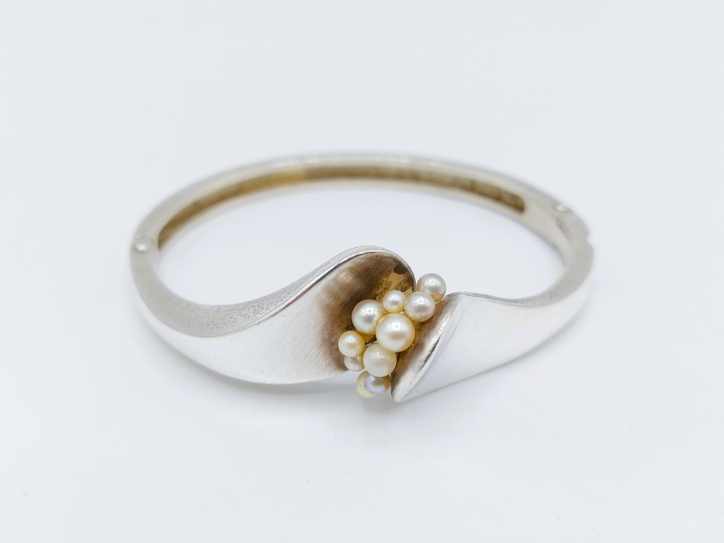 Silver Günter Bijou Jeunesse bracelet with pearls