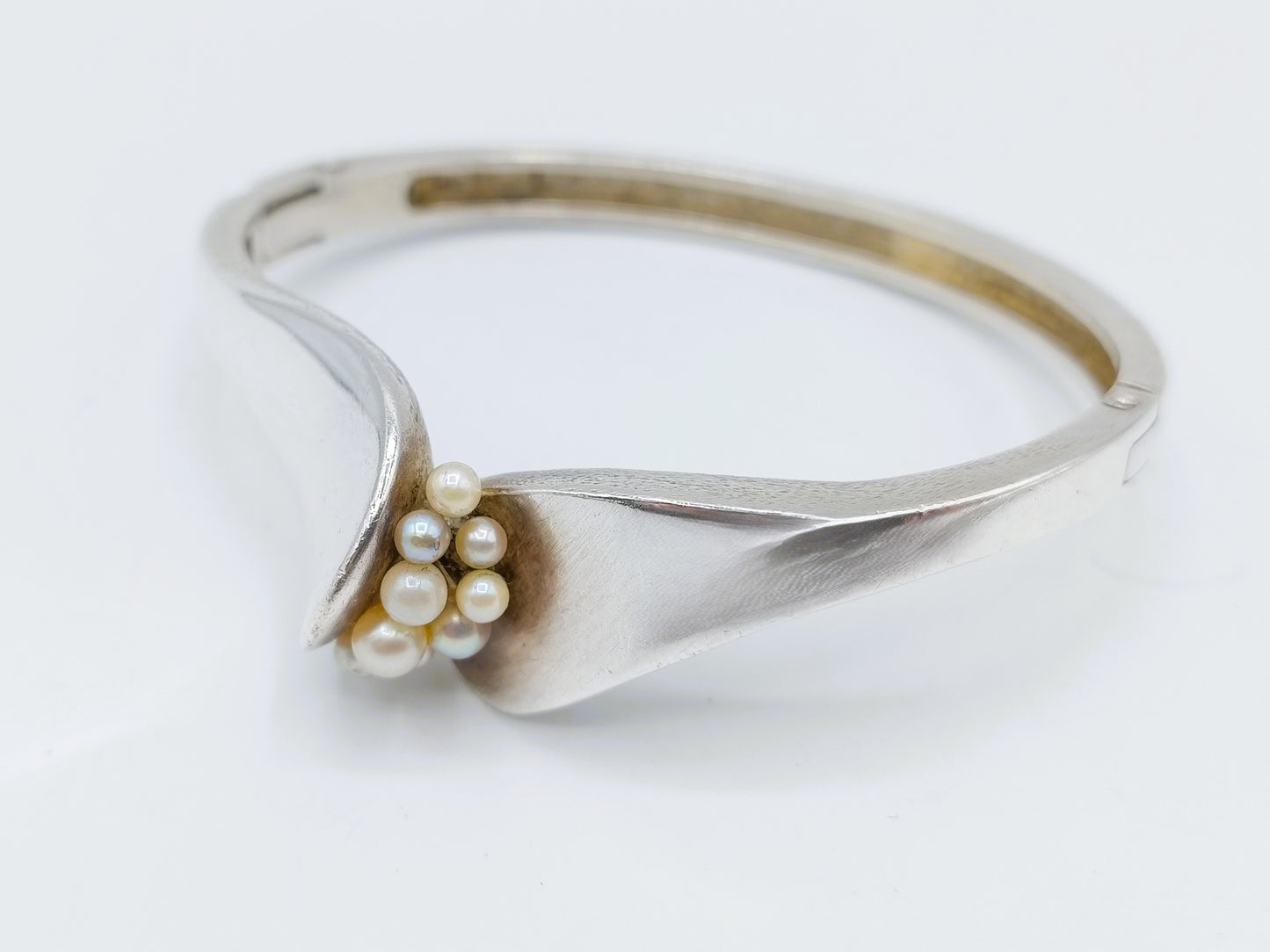 Silver Günter Bijou Jeunesse bracelet with pearls