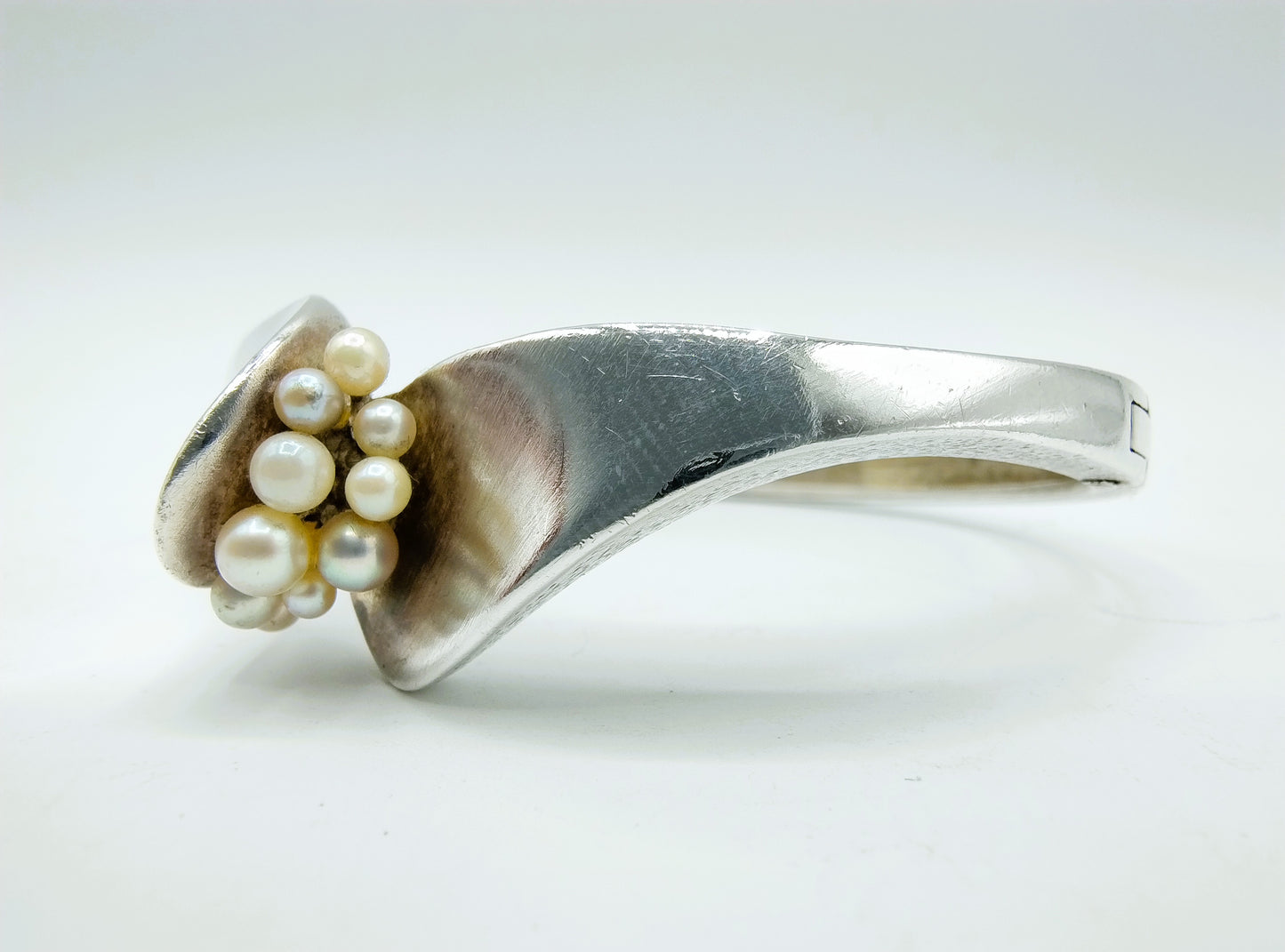Silver Günter Bijou Jeunesse bracelet with pearls