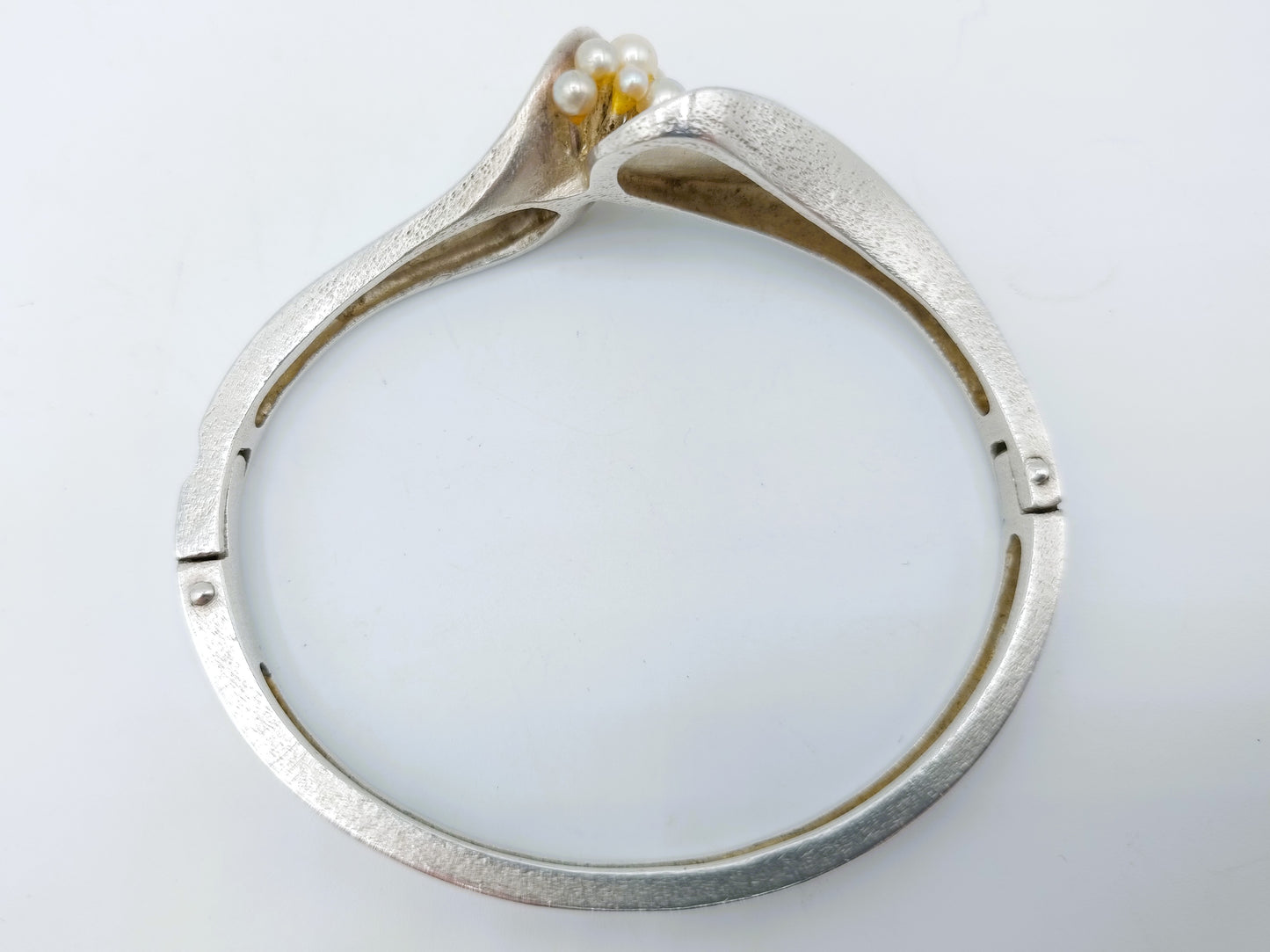 Silver Günter Bijou Jeunesse bracelet with pearls