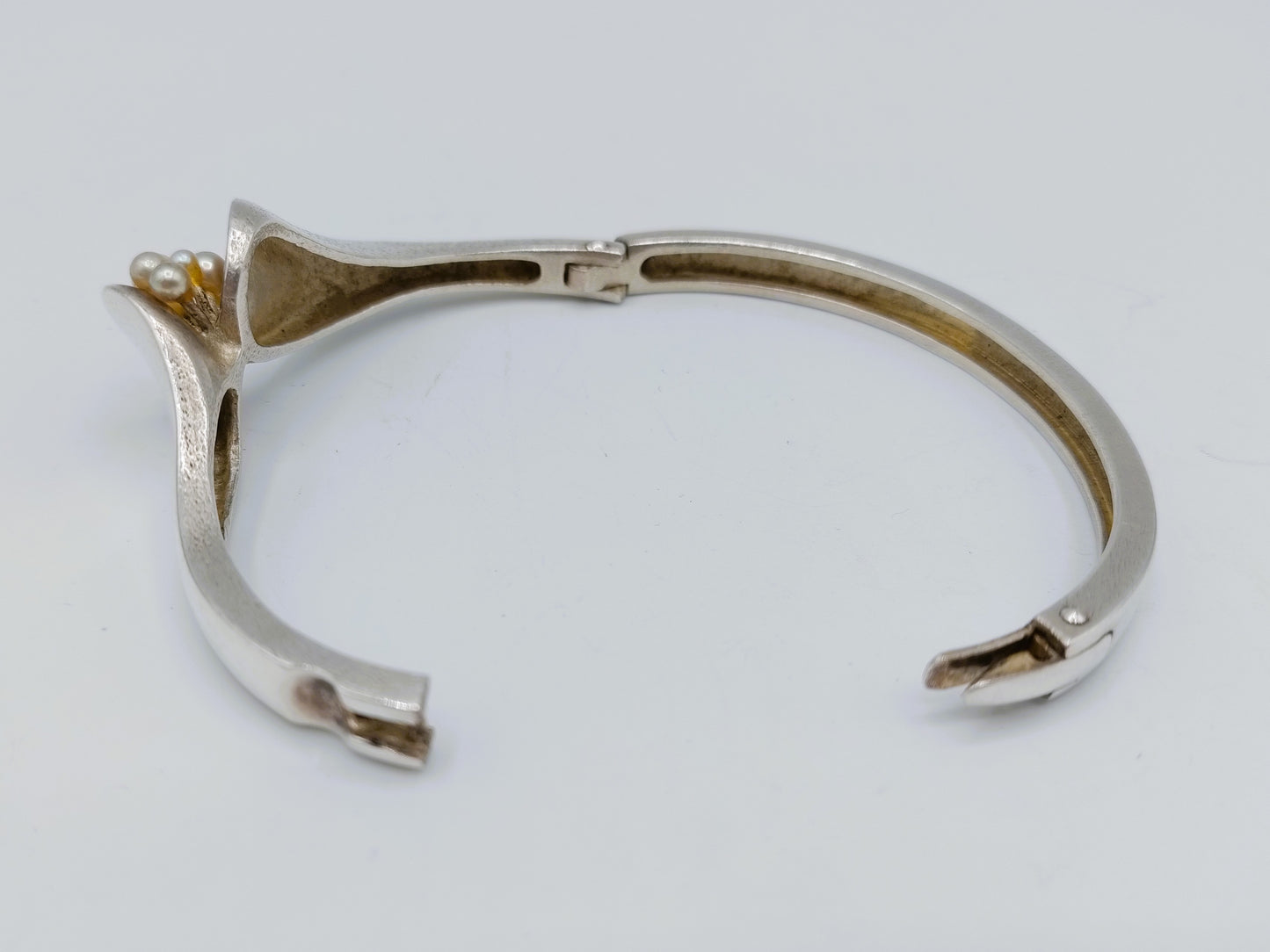 Silver Günter Bijou Jeunesse bracelet with pearls