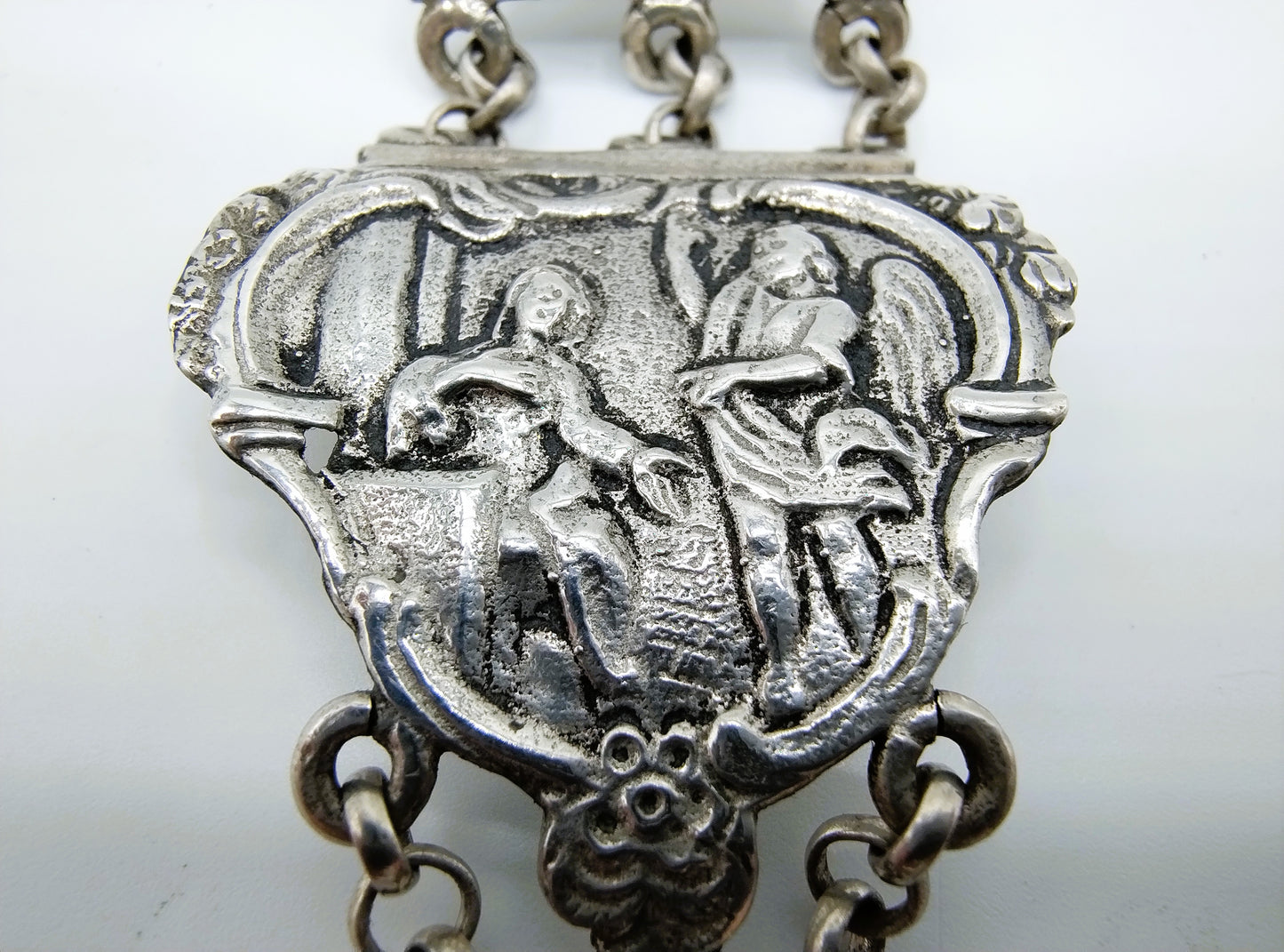 Silver bracelet with clasp, Gelderblom & Co., Schoonhoven, c. 1980