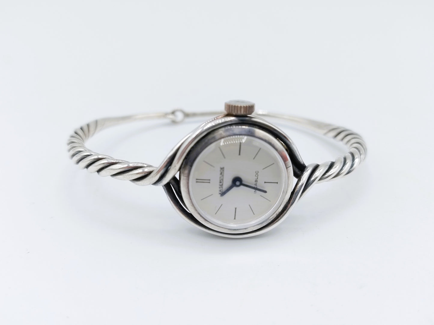 Silver watch, Kaiserstunde, incabloc