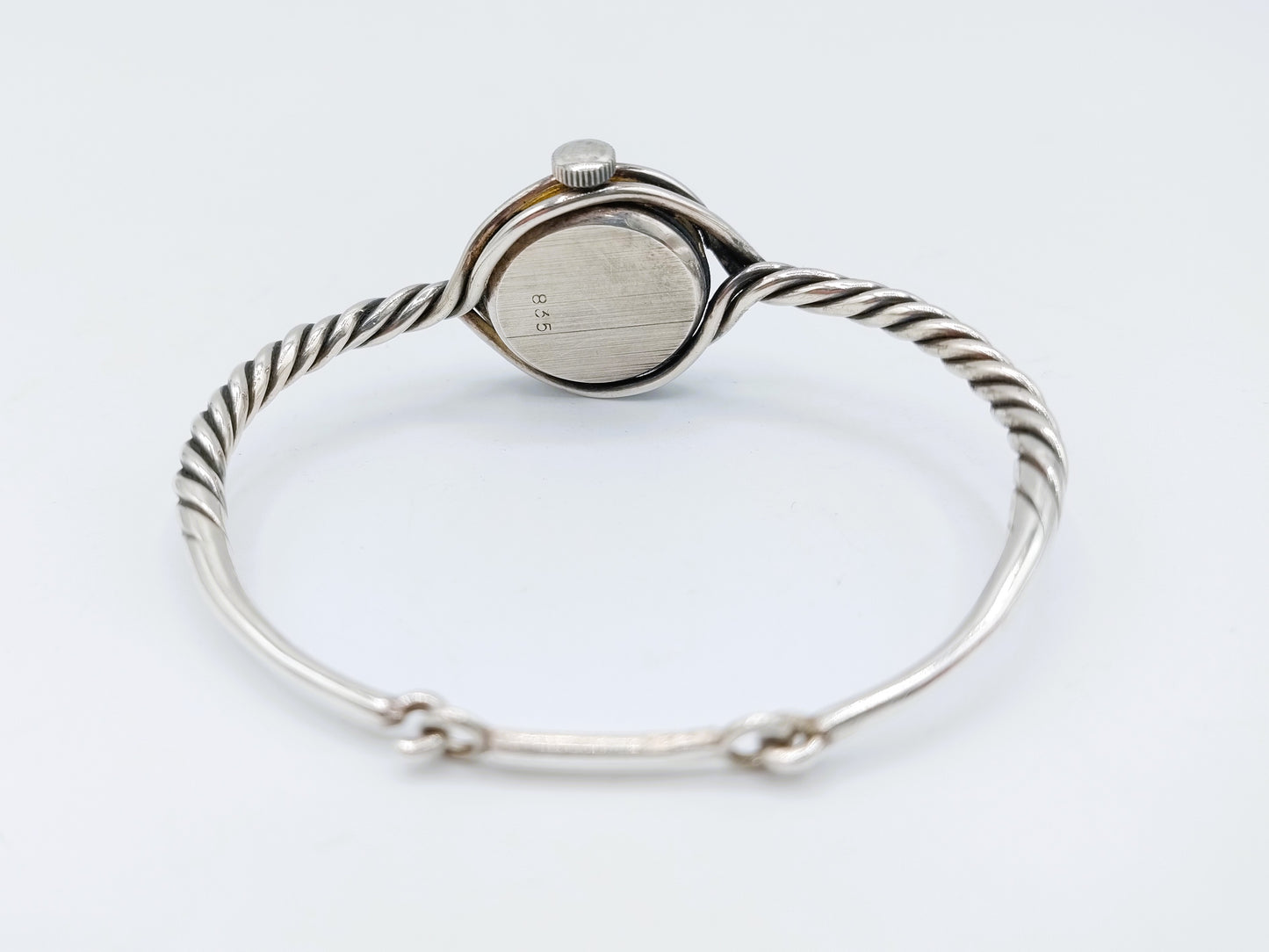 Silver watch, Kaiserstunde, incabloc