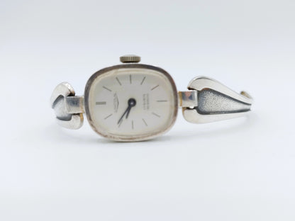 Ladies' silver watch, Lincoln, Incabloc, 17 cm