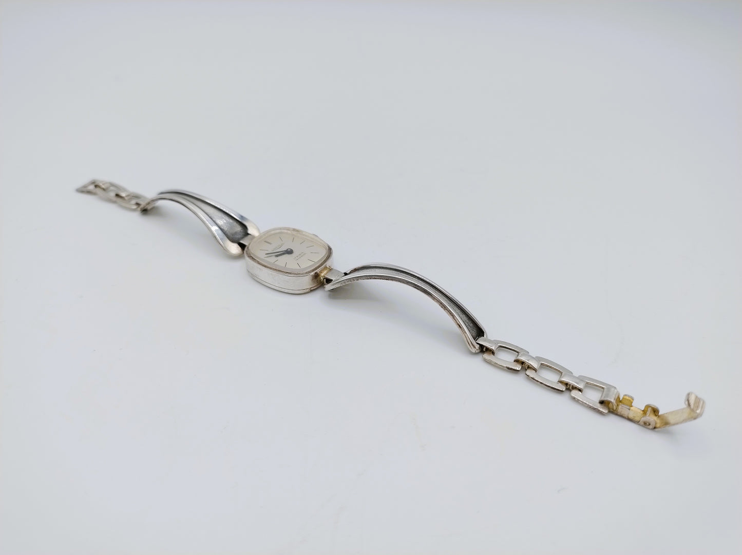 Ladies' silver watch, Lincoln, Incabloc, 17 cm