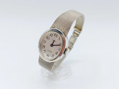 Silver ladies' watch, Ancre, Incabloc, 16 cm
