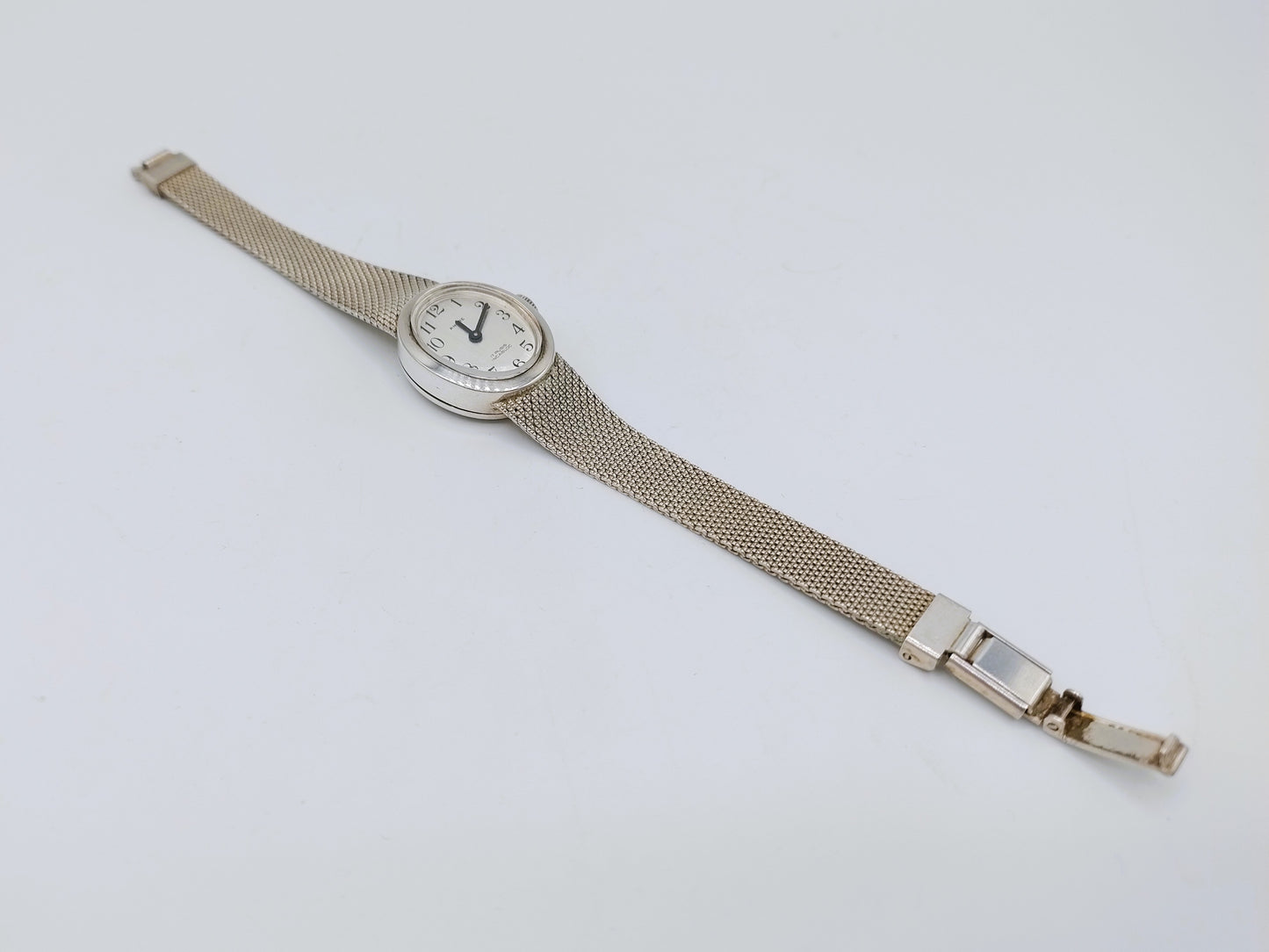 Silver ladies' watch, Ancre, Incabloc, 16 cm