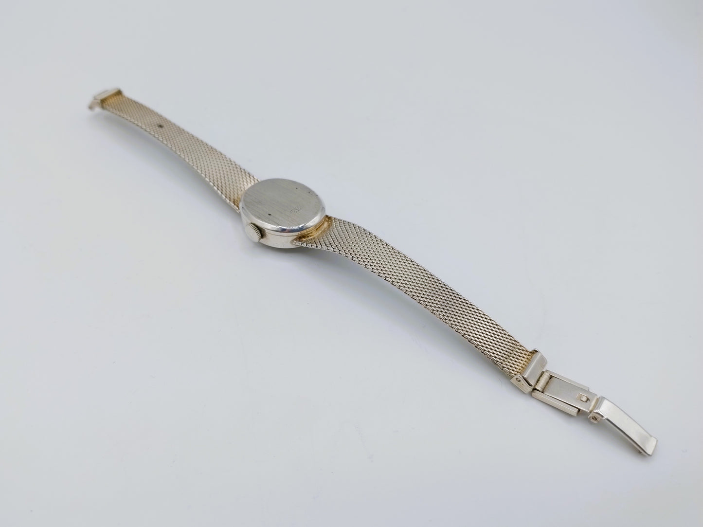 Silver ladies' watch, Ancre, Incabloc, 16 cm