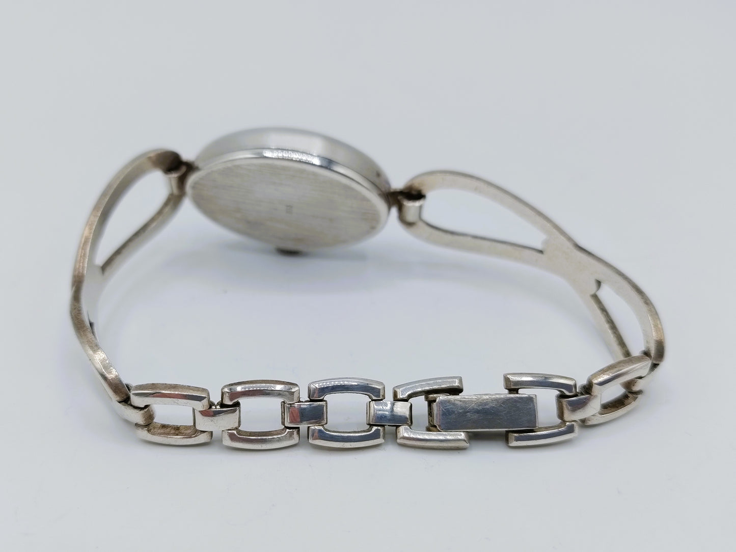 Women's silver watch, Lincoln, Incabloc, 16.5 cm