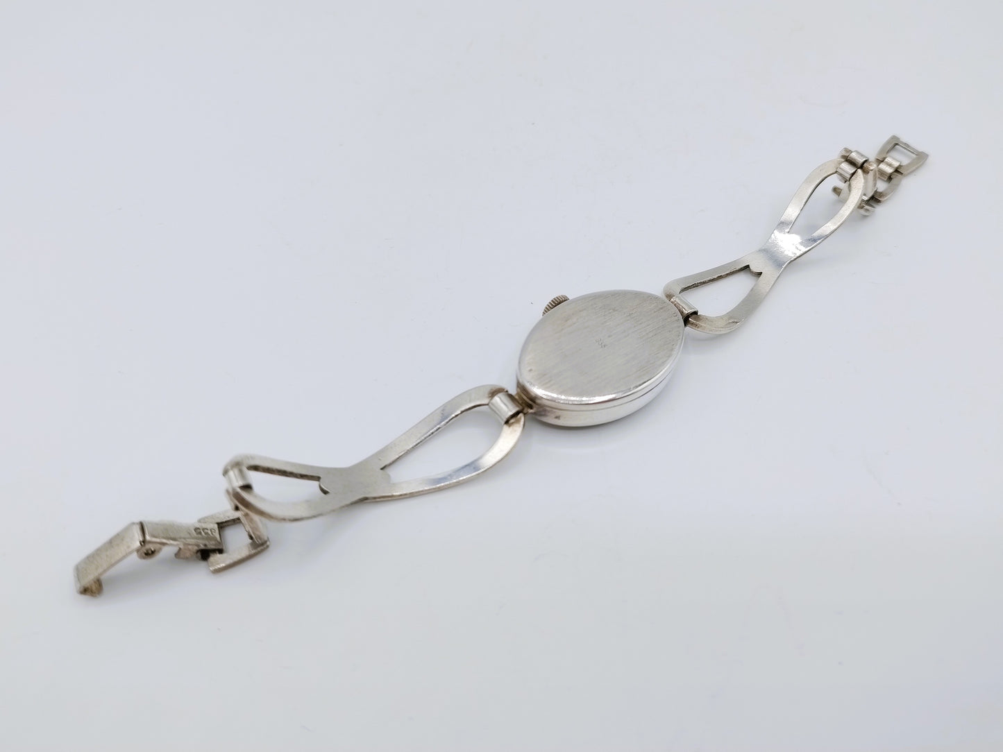 Women's silver watch, Lincoln, Incabloc, 16.5 cm