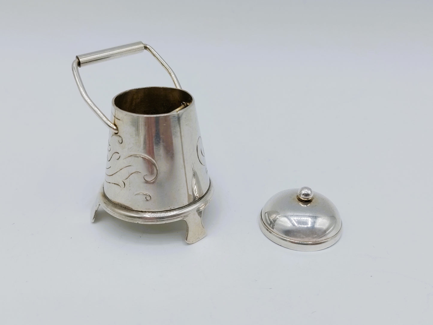 Silver miniature censer, B. Drost Gz, Rhenen, 1977