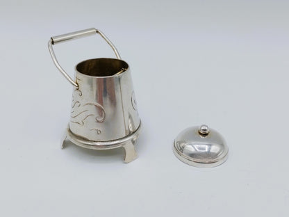 Silver miniature censer, B. Drost Gz, Rhenen, 1977