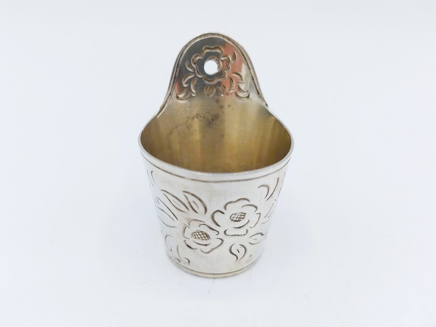 Silver miniature soap dish, B. Drost Gz, Rhenen, 1976
