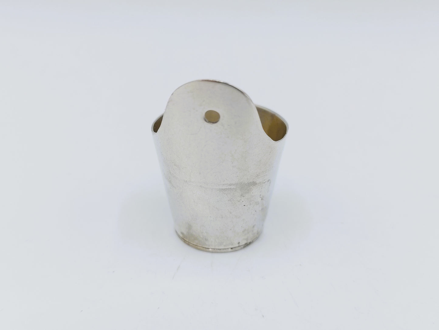Silver miniature soap dish, B. Drost Gz, Rhenen, 1976