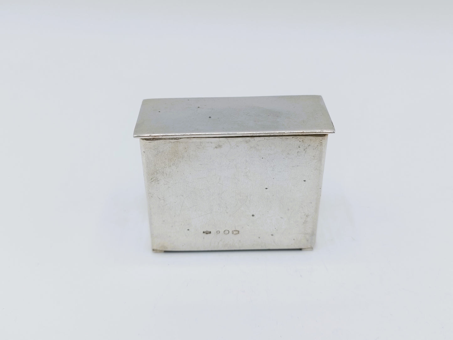 Silver miniature piano with stool, B. Drost Gz, Rhenen, 1975