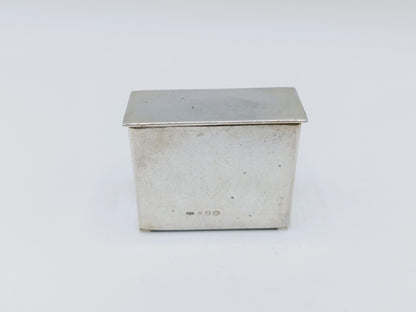Silver miniature piano with stool, B. Drost Gz, Rhenen, 1975