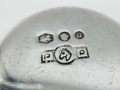 Zilveren miniatuur theepot, B. Drost Gz, Rhenen, 1979