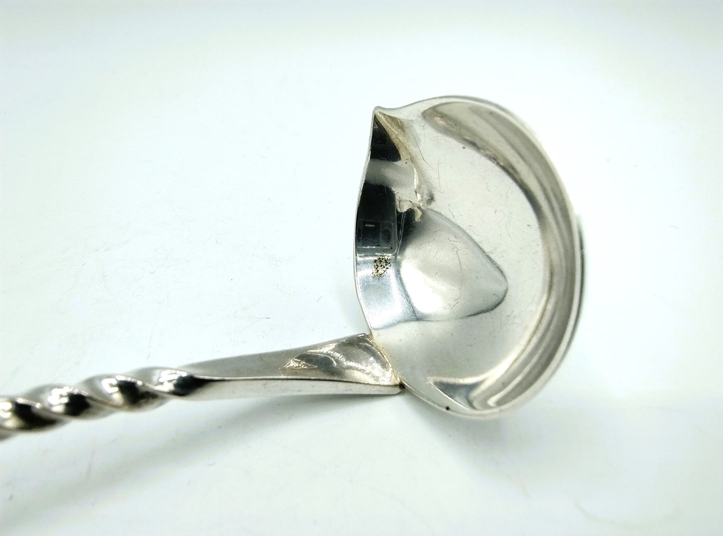 Zilveren roomlepel, B. Drost Gz, Rhenen, 1975