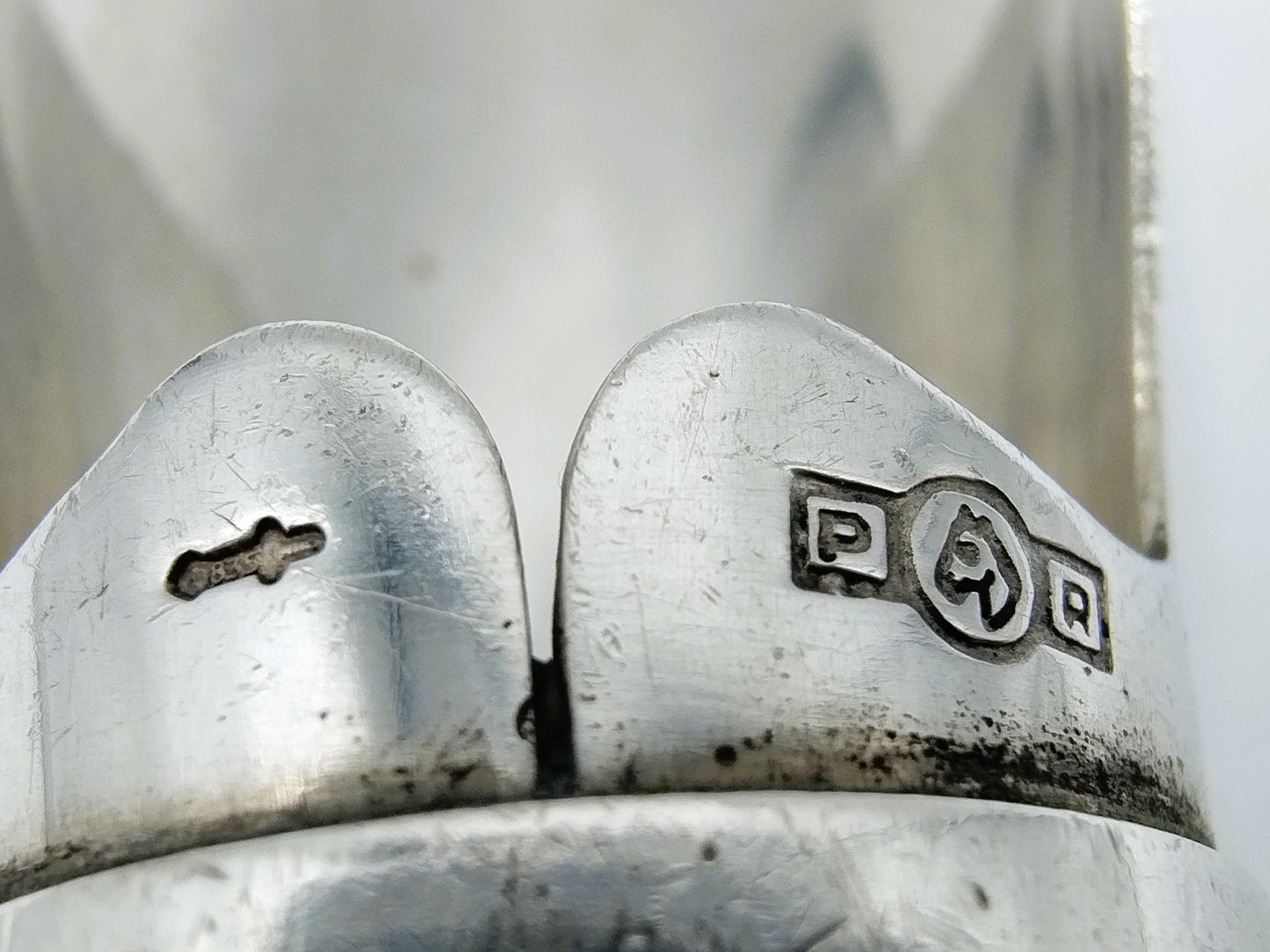 Zilveren theeschep, B. Drost Gz, Rhenen, ca. 1980