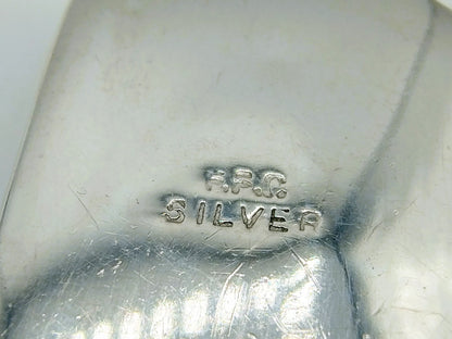 Silver locket pendant
