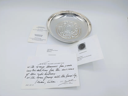 Zilveren designbord “Chimaera” van Ilias Lalaounis, Griekenland