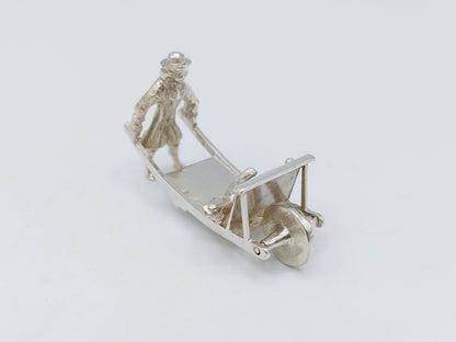 Zilveren miniatuur hondenmepper, meester Druiventros, Amsterdam, ca. 1650
