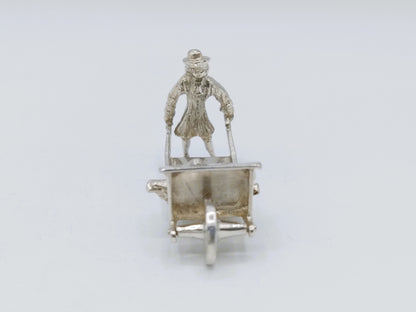 Zilveren miniatuur hondenmepper, meester Druiventros, Amsterdam, ca. 1650