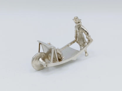 Zilveren miniatuur hondenmepper, meester Druiventros, Amsterdam, ca. 1650