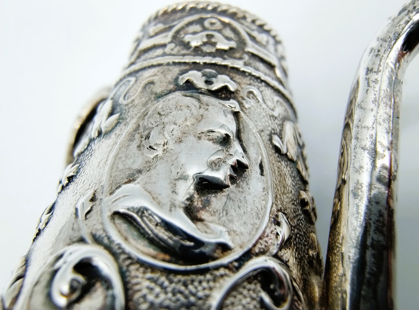 Zilveren miniatuur koffiekan, P. van Somerwil I, Amsterdam, 1736