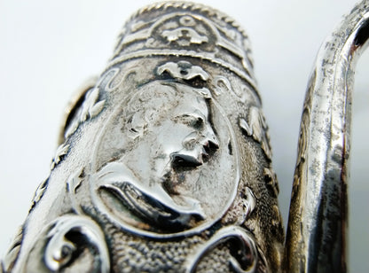 Zilveren miniatuur koffiekan, P. van Somerwil I, Amsterdam, 1736