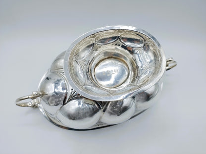 Silver brandy bowl, P. van der Woude, Sneek, c. 1900