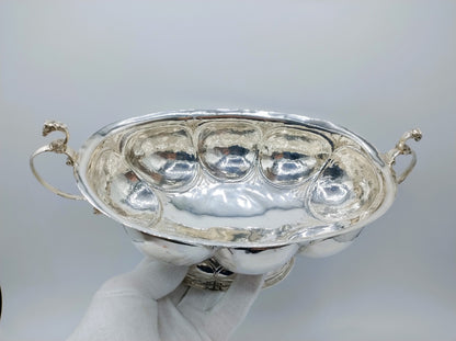 Silver brandy bowl, P. van der Woude, Sneek, c. 1900