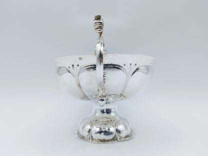 Silver brandy bowl, H. Sluiter, Groningen, 1685