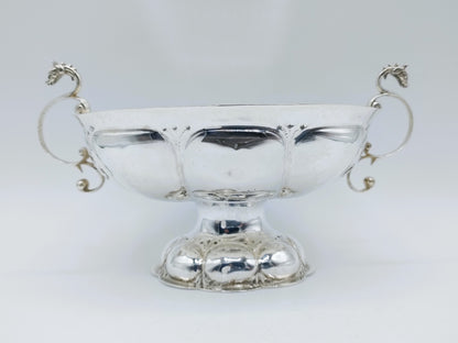 Silver brandy bowl, H. Sluiter, Groningen, 1685