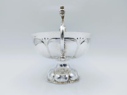 Silver brandy bowl, H. Sluiter, Groningen, 1685