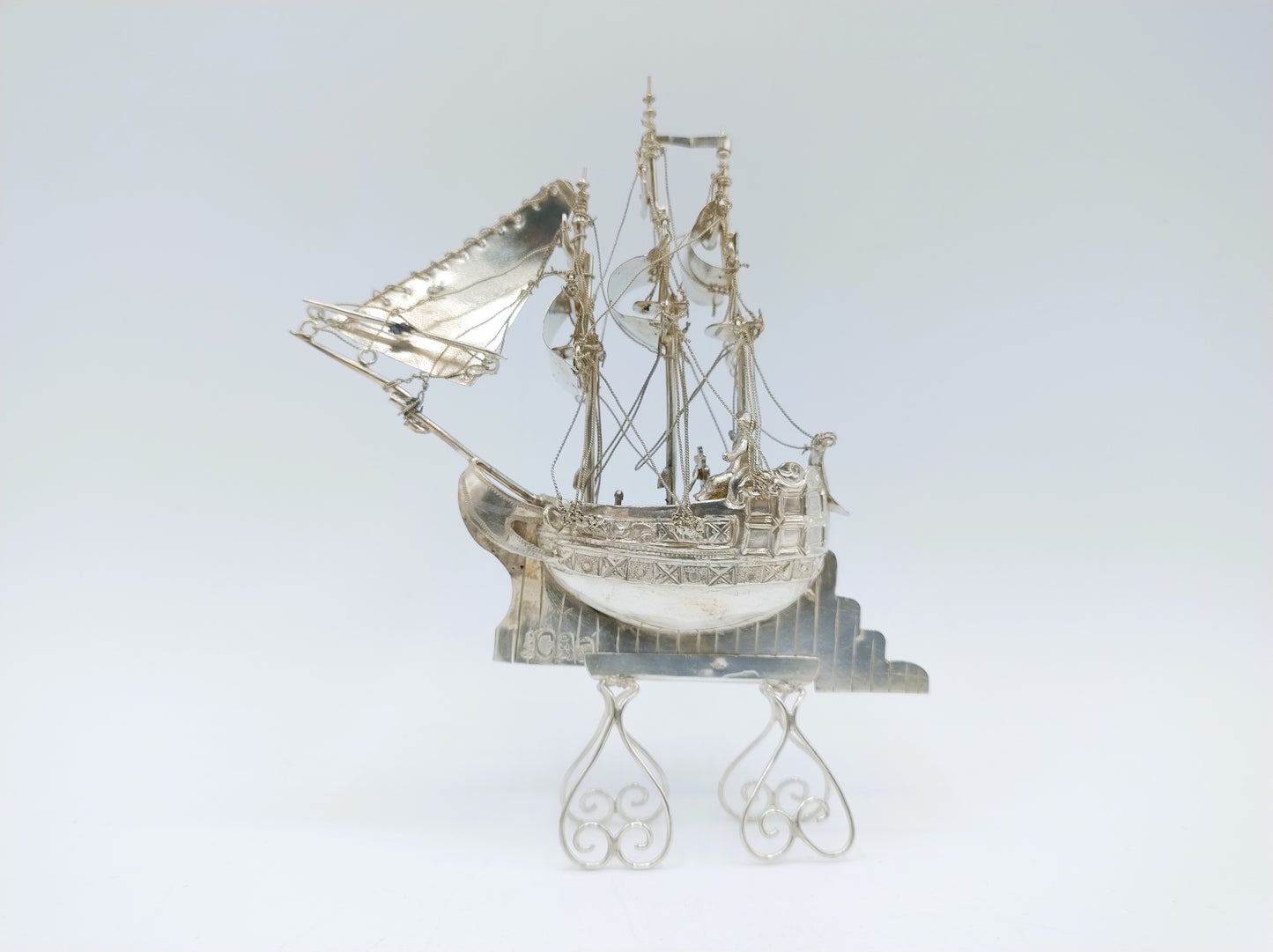 Silver miniature Cog, c. 1880